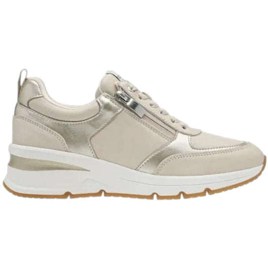 Tenis Dockers Dama Lauren D1125301 Piel Latte