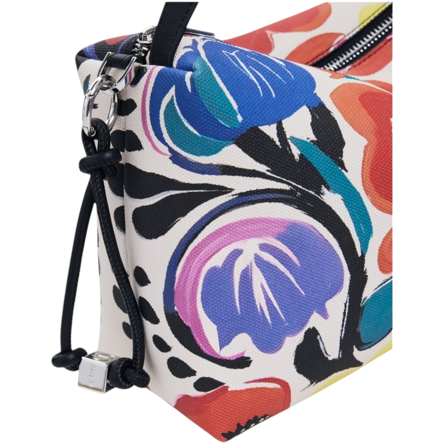 Bolsa Desigual De Mano Con Diseño De Flores