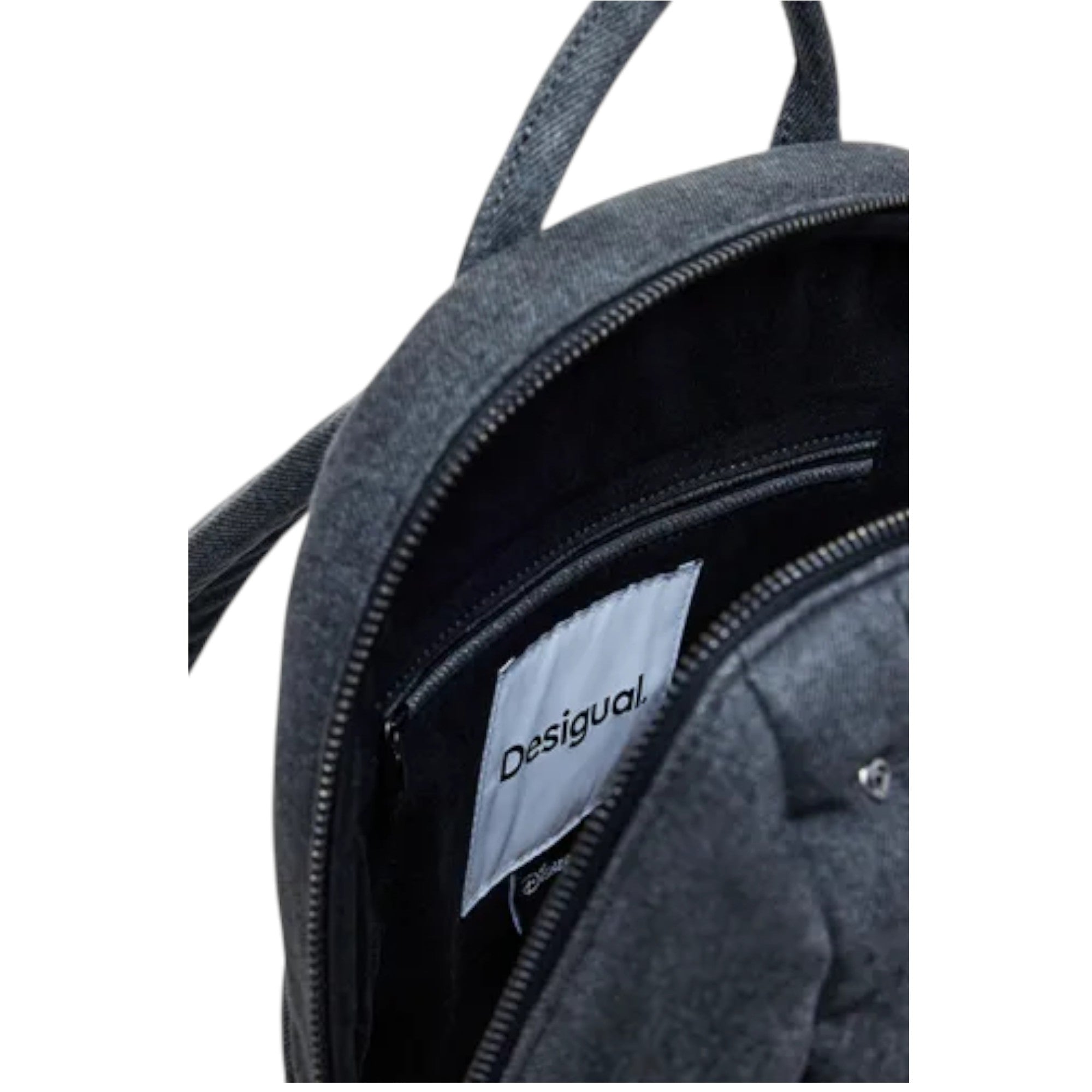 Mochila Desigual Demin Mickey Mediana Con Llavero