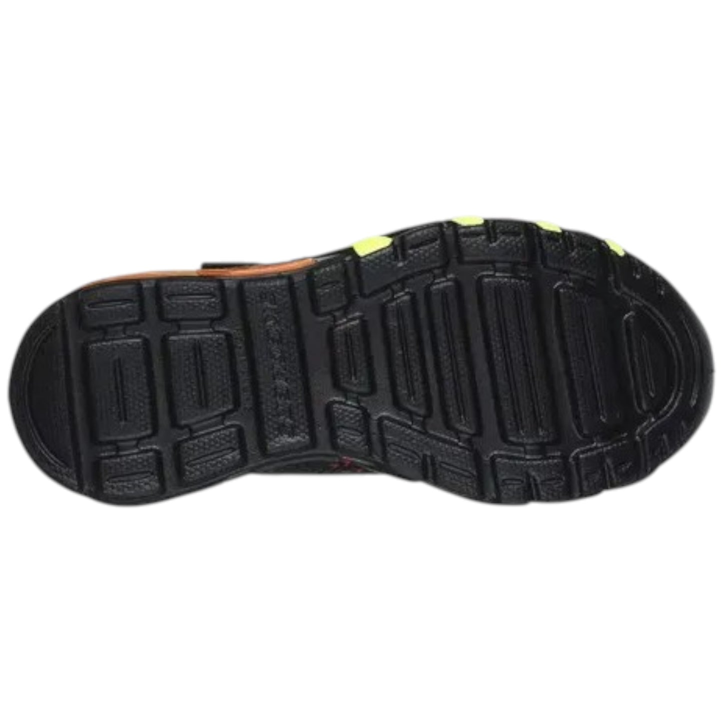 Tenis Skechers Niño S Lights Flex Glow 400138l Neg/roj