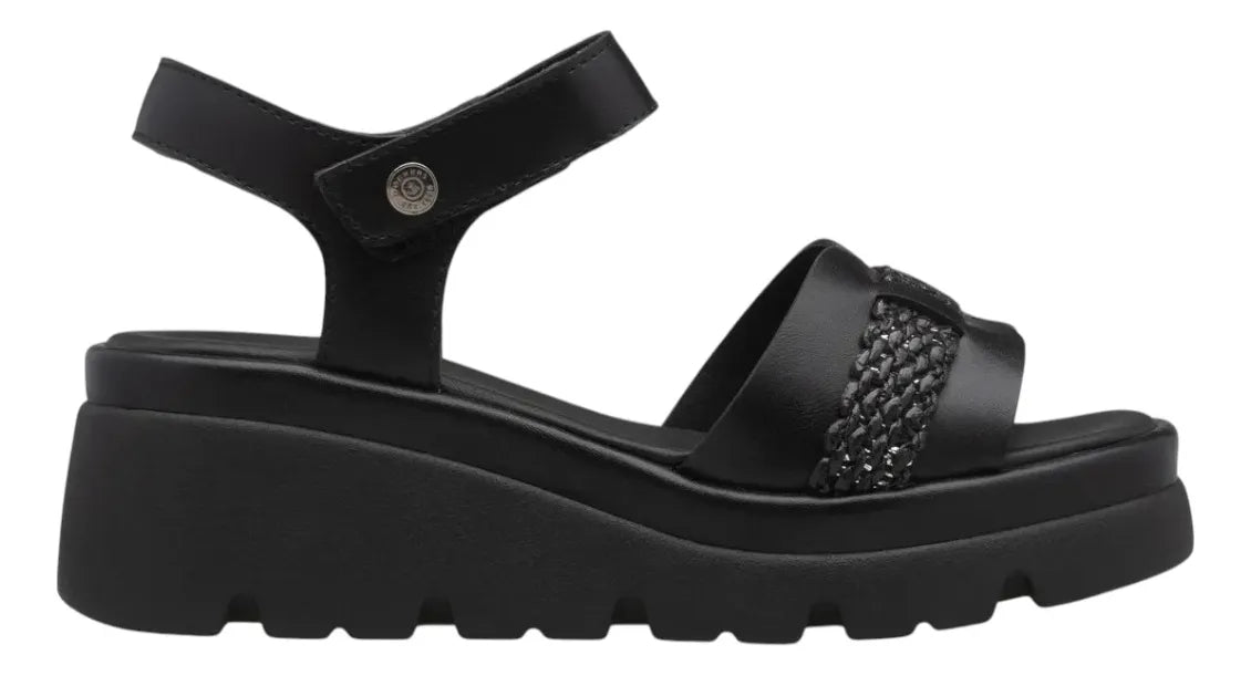 Sandalias Dockers Dama Bethany L1126321 Negro